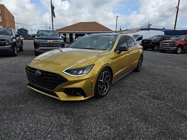 used 2021 Hyundai Sonata car, priced at $19,348