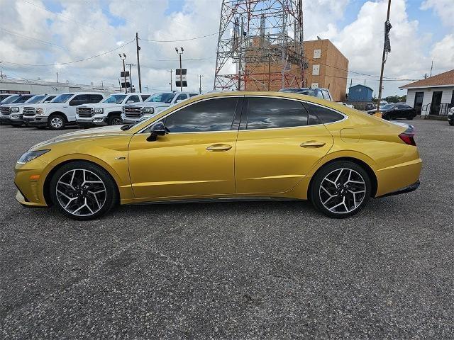 used 2021 Hyundai Sonata car, priced at $19,348