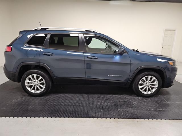 used 2021 Jeep Cherokee car, priced at $18,327