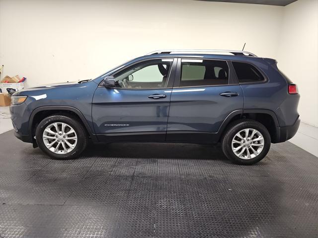 used 2021 Jeep Cherokee car, priced at $18,327