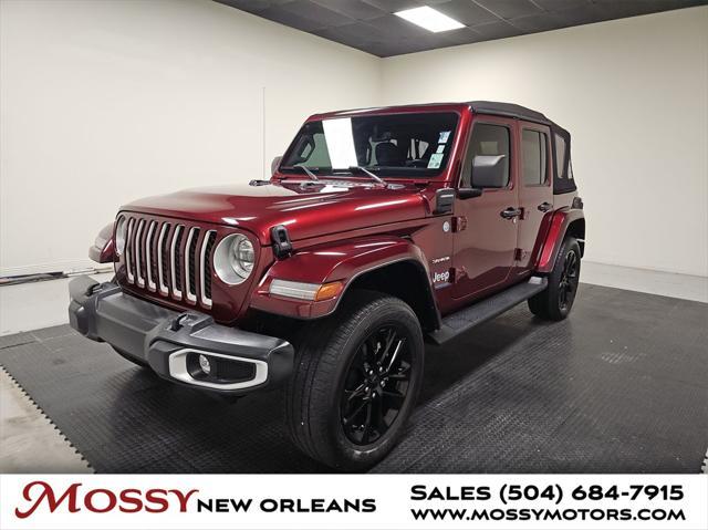 used 2021 Jeep Wrangler Unlimited car, priced at $28,859