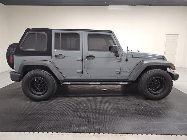 used 2015 Jeep Wrangler Unlimited car, priced at $19,732