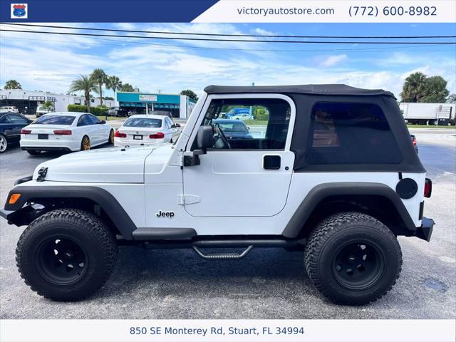 used 2002 Jeep Wrangler car, priced at $13,500