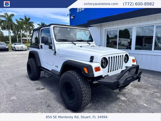 used 2002 Jeep Wrangler car, priced at $13,500