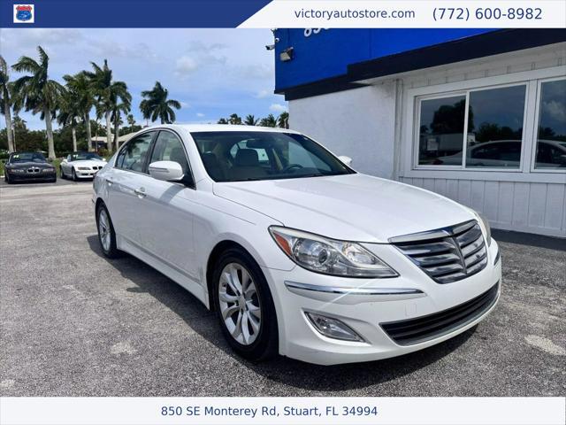 used 2013 Hyundai Genesis car, priced at $4,950