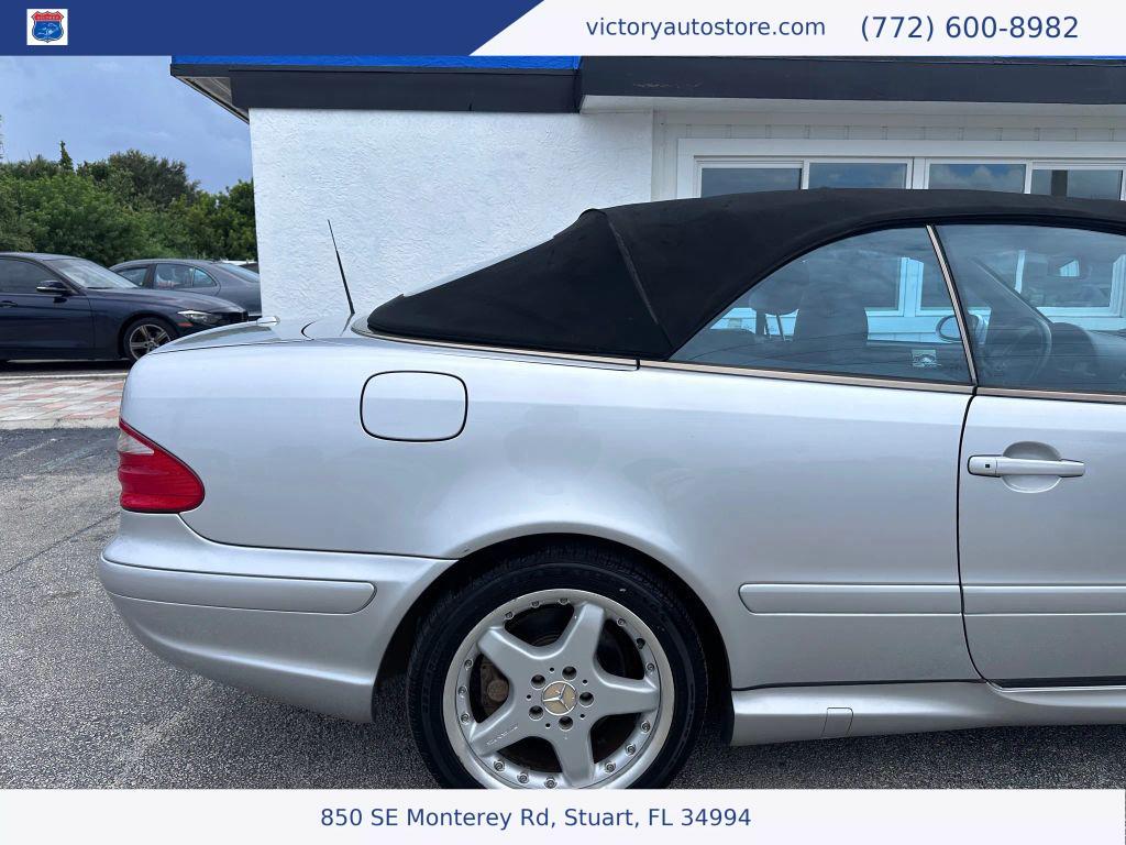 used 2002 Mercedes-Benz CLK-Class car, priced at $6,950