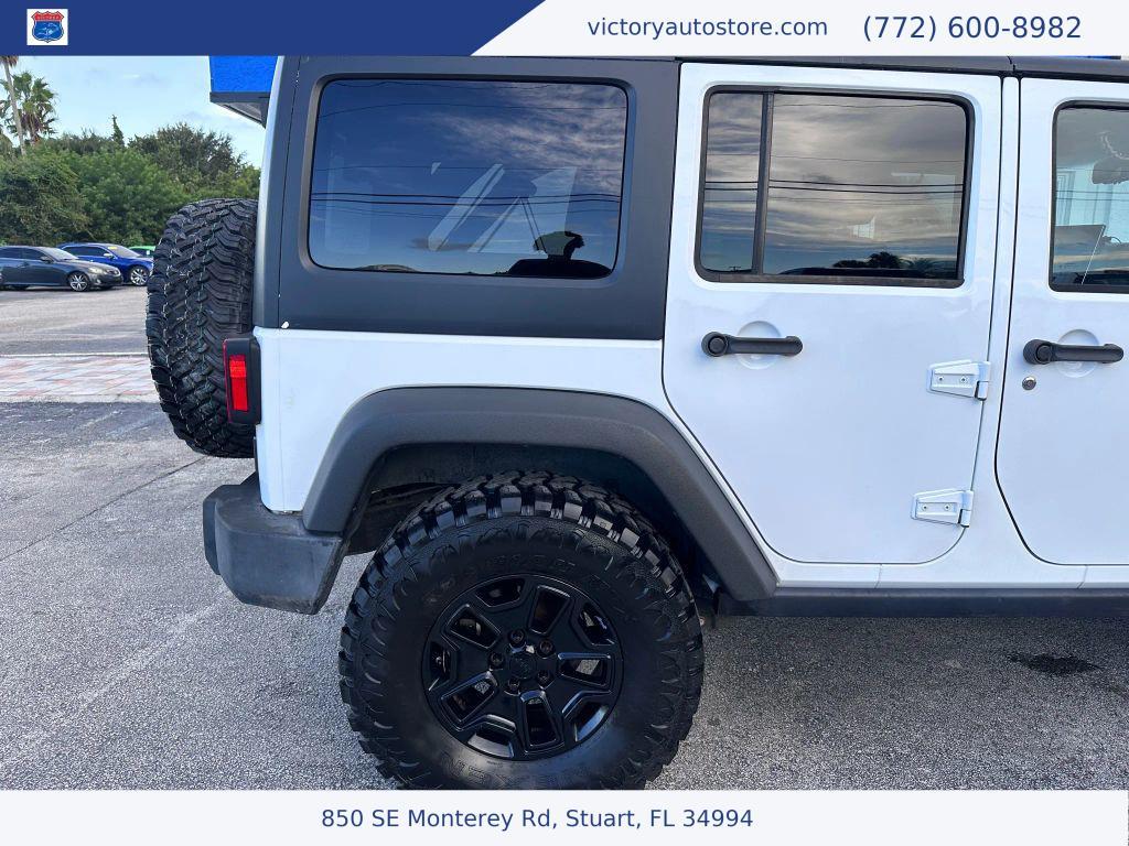 used 2014 Jeep Wrangler Unlimited car, priced at $12,500