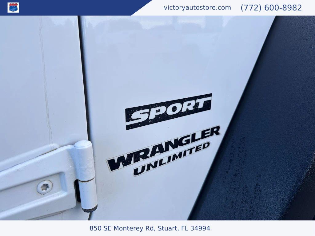 used 2014 Jeep Wrangler Unlimited car, priced at $12,500