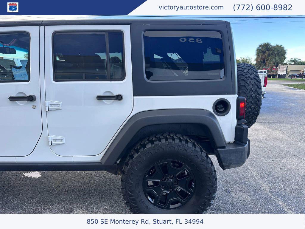 used 2014 Jeep Wrangler Unlimited car, priced at $12,500