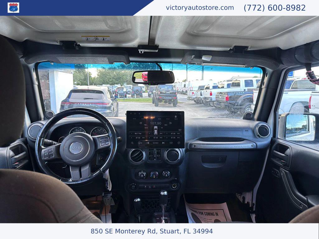 used 2014 Jeep Wrangler Unlimited car, priced at $12,500