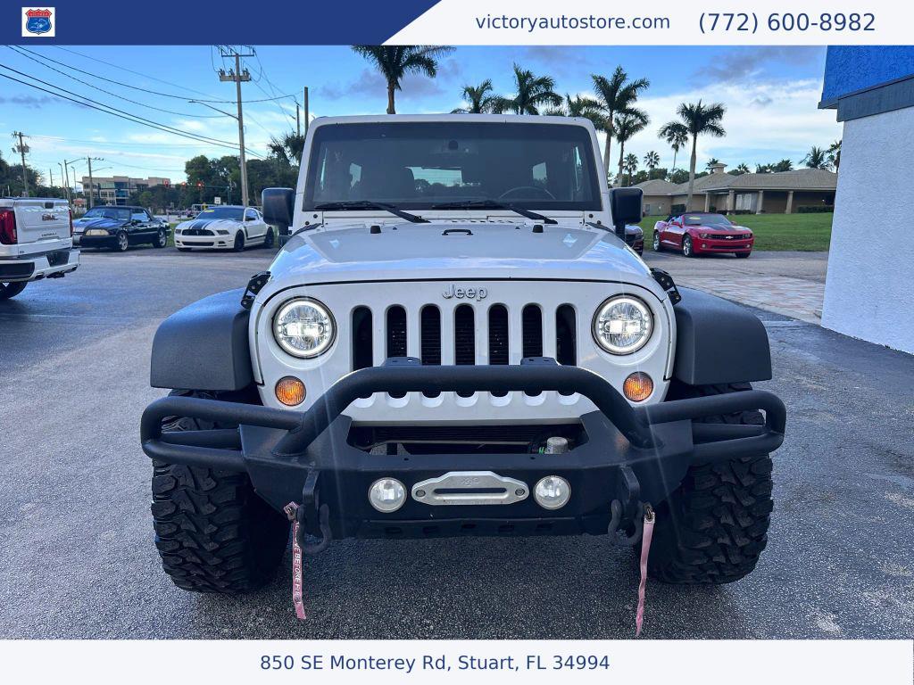 used 2014 Jeep Wrangler Unlimited car, priced at $12,500