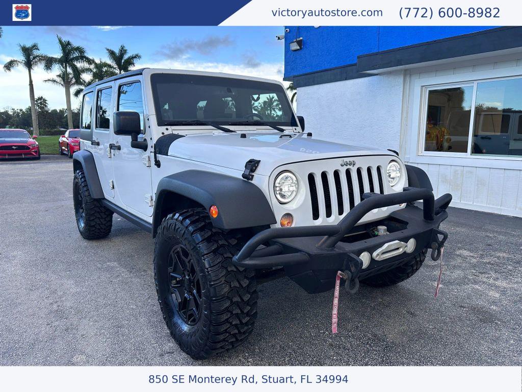 used 2014 Jeep Wrangler Unlimited car, priced at $12,500