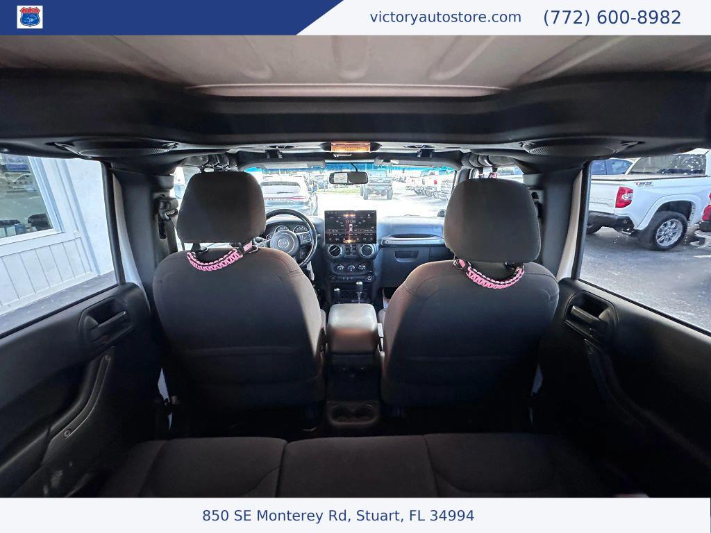 used 2014 Jeep Wrangler Unlimited car, priced at $12,500