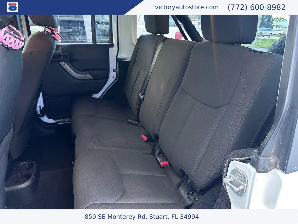 used 2014 Jeep Wrangler Unlimited car, priced at $12,500