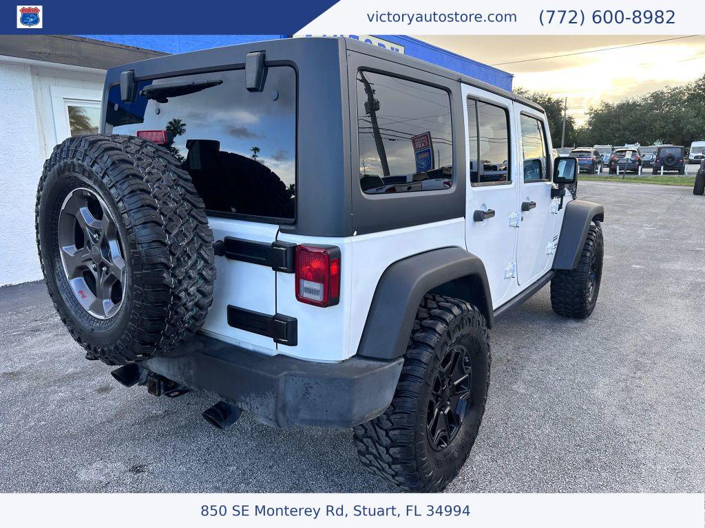used 2014 Jeep Wrangler Unlimited car, priced at $12,500
