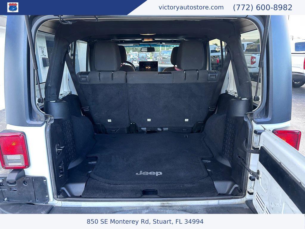 used 2014 Jeep Wrangler Unlimited car, priced at $12,500