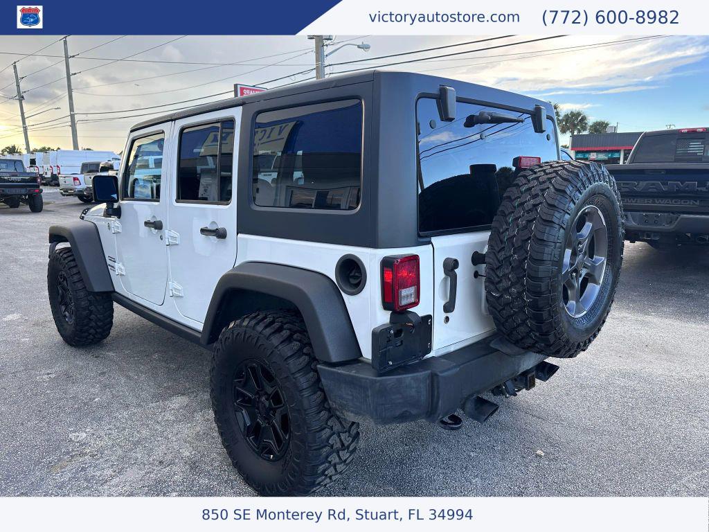 used 2014 Jeep Wrangler Unlimited car, priced at $12,500