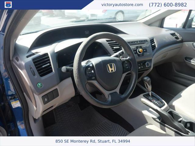 used 2012 Honda Civic car, priced at $6,950