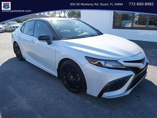 used 2021 Toyota Camry car, priced at $32,000