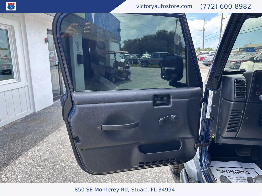 used 2005 Jeep Wrangler car, priced at $12,500