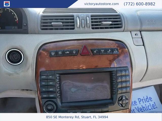 used 2004 Mercedes-Benz CL-Class car, priced at $6,500
