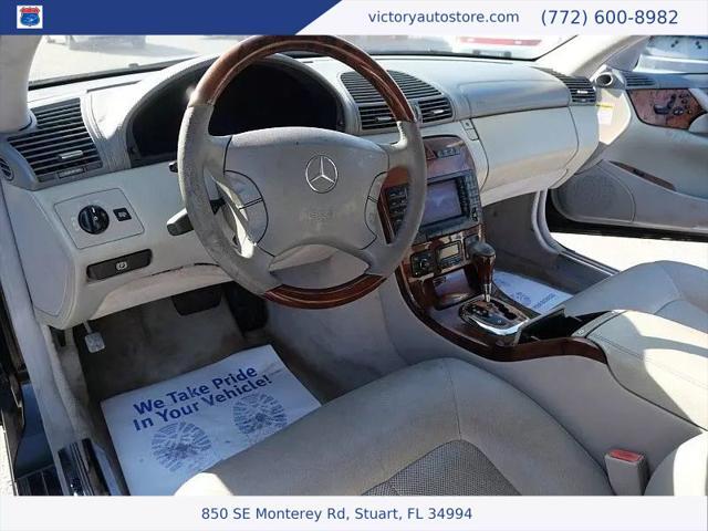 used 2004 Mercedes-Benz CL-Class car, priced at $6,500