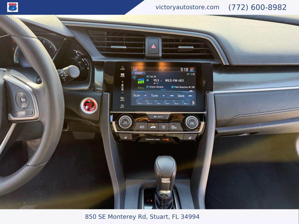 used 2018 Honda Civic car, priced at $16,450