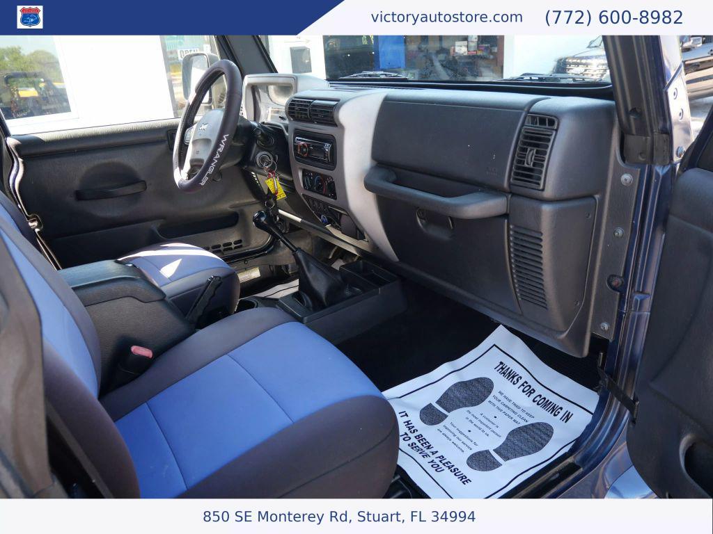 used 2005 Jeep Wrangler car, priced at $11,950