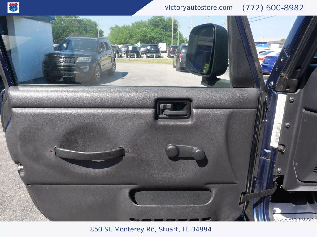 used 2005 Jeep Wrangler car, priced at $11,950