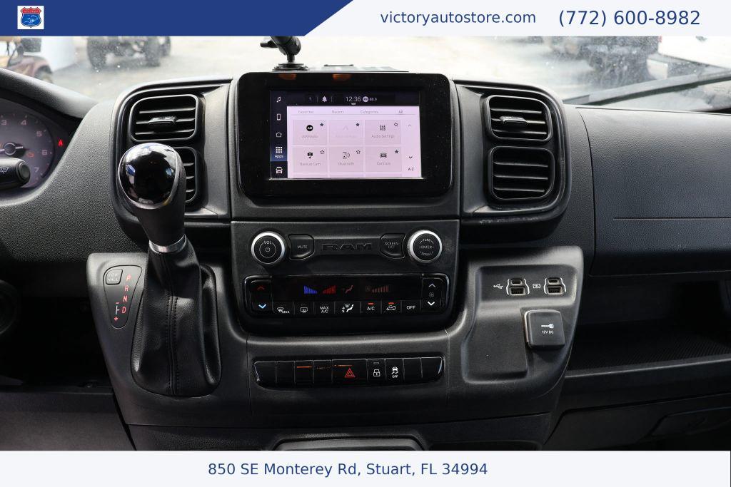 used 2022 Ram ProMaster 1500 car, priced at $20,500