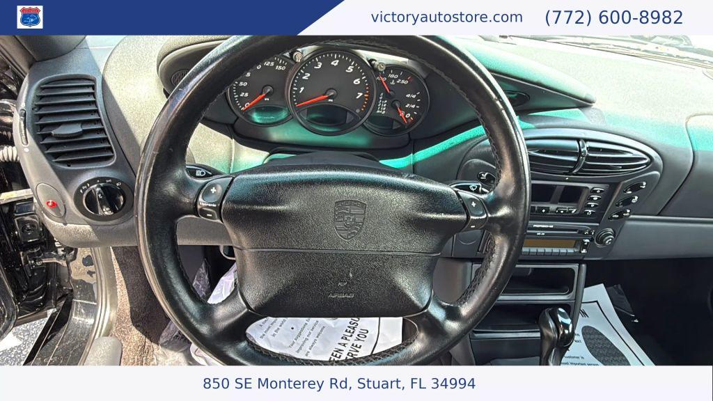 used 1999 Porsche Boxster car, priced at $9,950