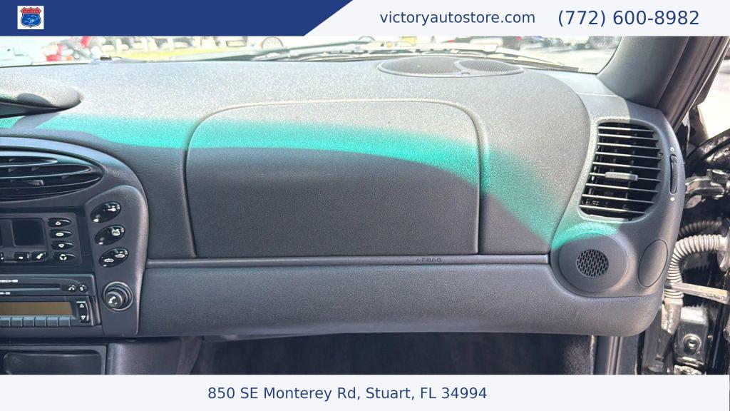 used 1999 Porsche Boxster car, priced at $9,950