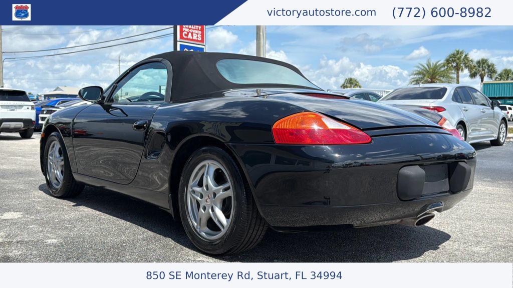 used 1999 Porsche Boxster car, priced at $9,950