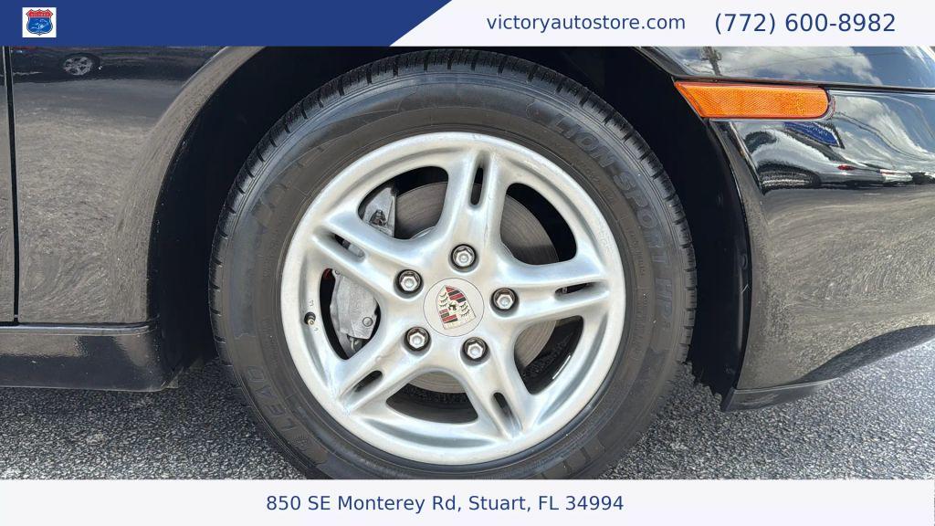 used 1999 Porsche Boxster car, priced at $9,950