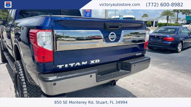 used 2018 Nissan Titan XD car, priced at $21,950