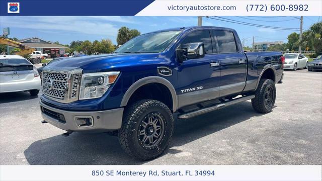 used 2018 Nissan Titan XD car, priced at $21,950