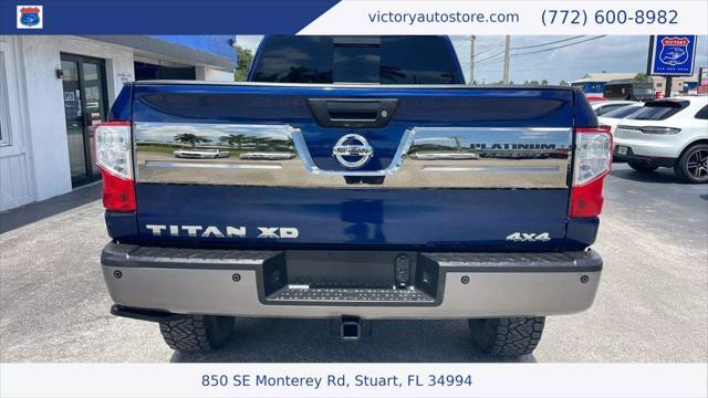 used 2018 Nissan Titan XD car, priced at $21,950