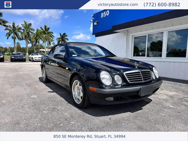 used 1999 Mercedes-Benz CLK-Class car, priced at $2,990