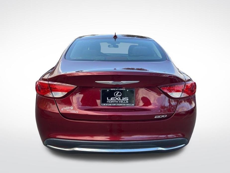 used 2015 Chrysler 200 car, priced at $12,500