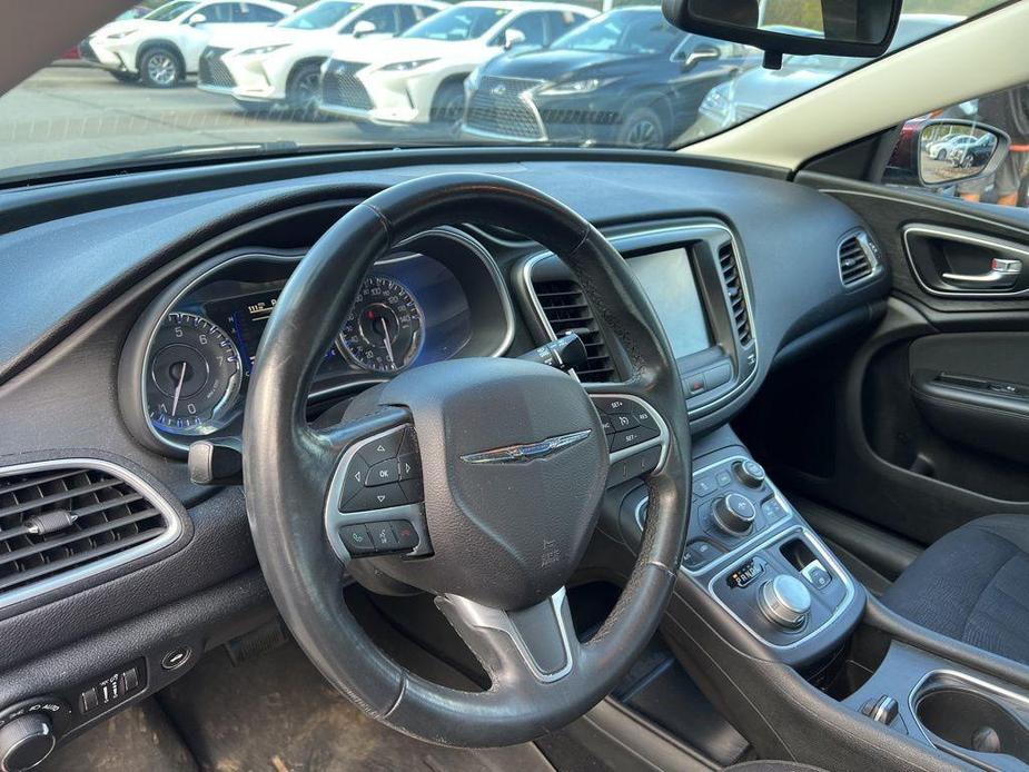 used 2015 Chrysler 200 car, priced at $12,500