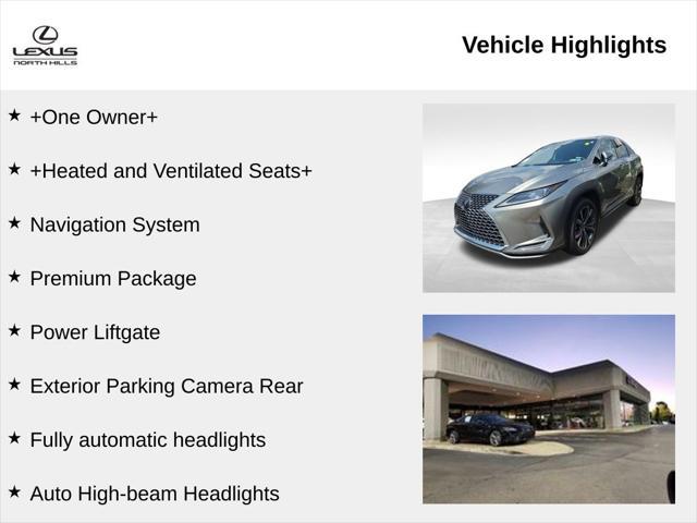 used 2021 Lexus RX 350 car, priced at $37,472