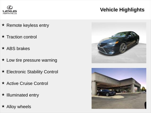 used 2018 Toyota Camry car, priced at $16,850