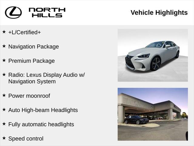 used 2019 Lexus IS 300 car, priced at $29,590