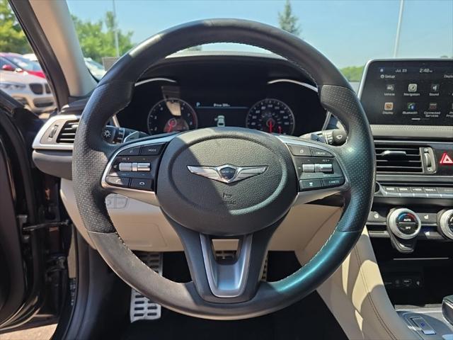 used 2020 Genesis G70 car, priced at $25,500