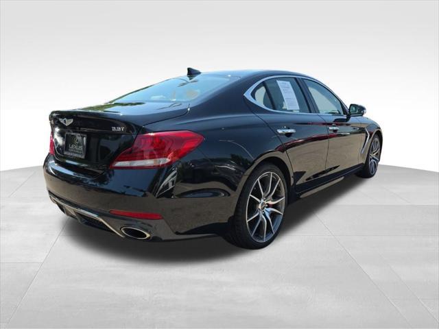 used 2020 Genesis G70 car, priced at $25,500
