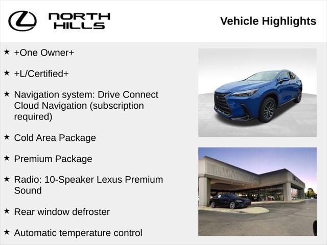 used 2025 Lexus NX 350 car, priced at $48,300