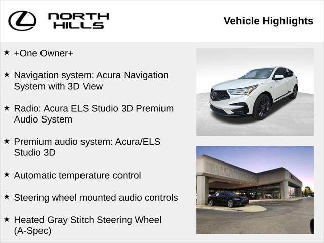 used 2021 Acura RDX car, priced at $35,950