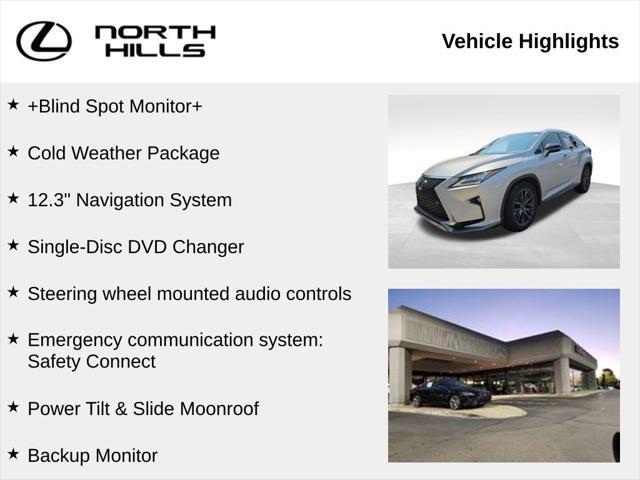 used 2017 Lexus RX 350 car, priced at $27,750