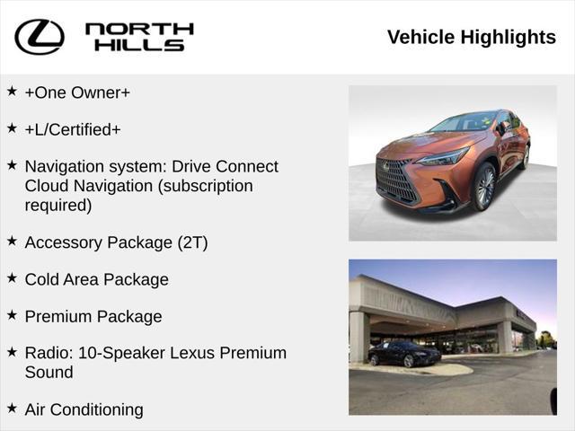 used 2025 Lexus NX 350 car, priced at $49,535