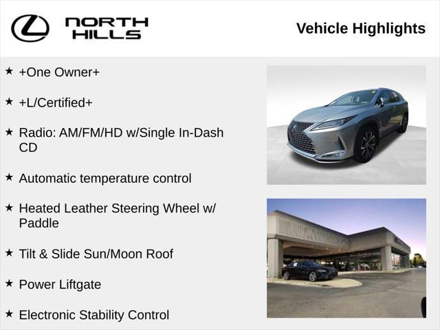 used 2022 Lexus RX 450h car, priced at $49,750
